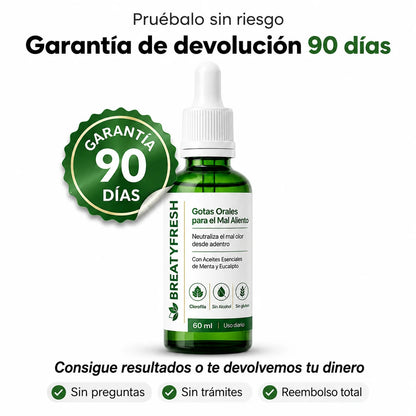 Gotas Naturales para el Mal Aliento